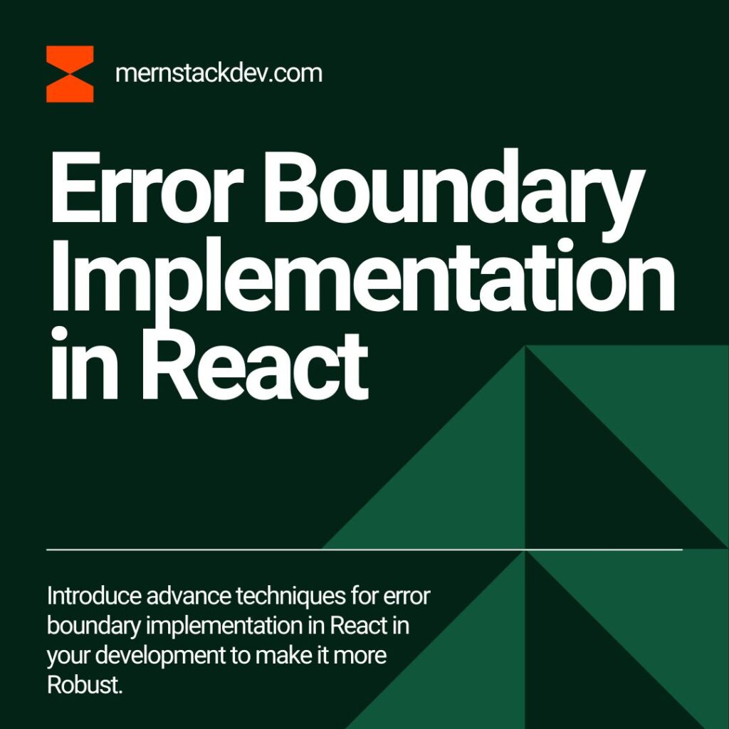 error boundary