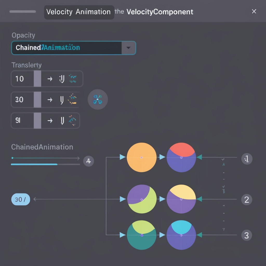 Velocity animation