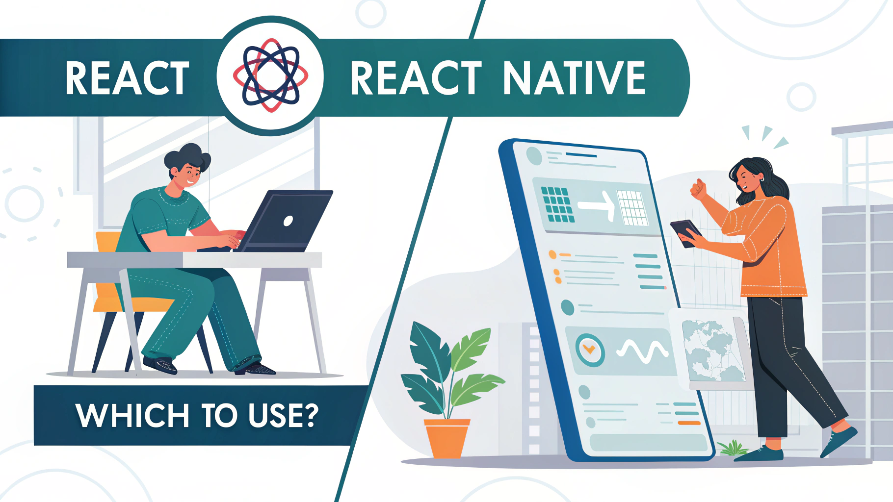 react vs react native