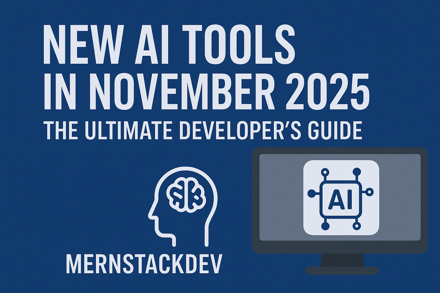 new ai tools in november 2025