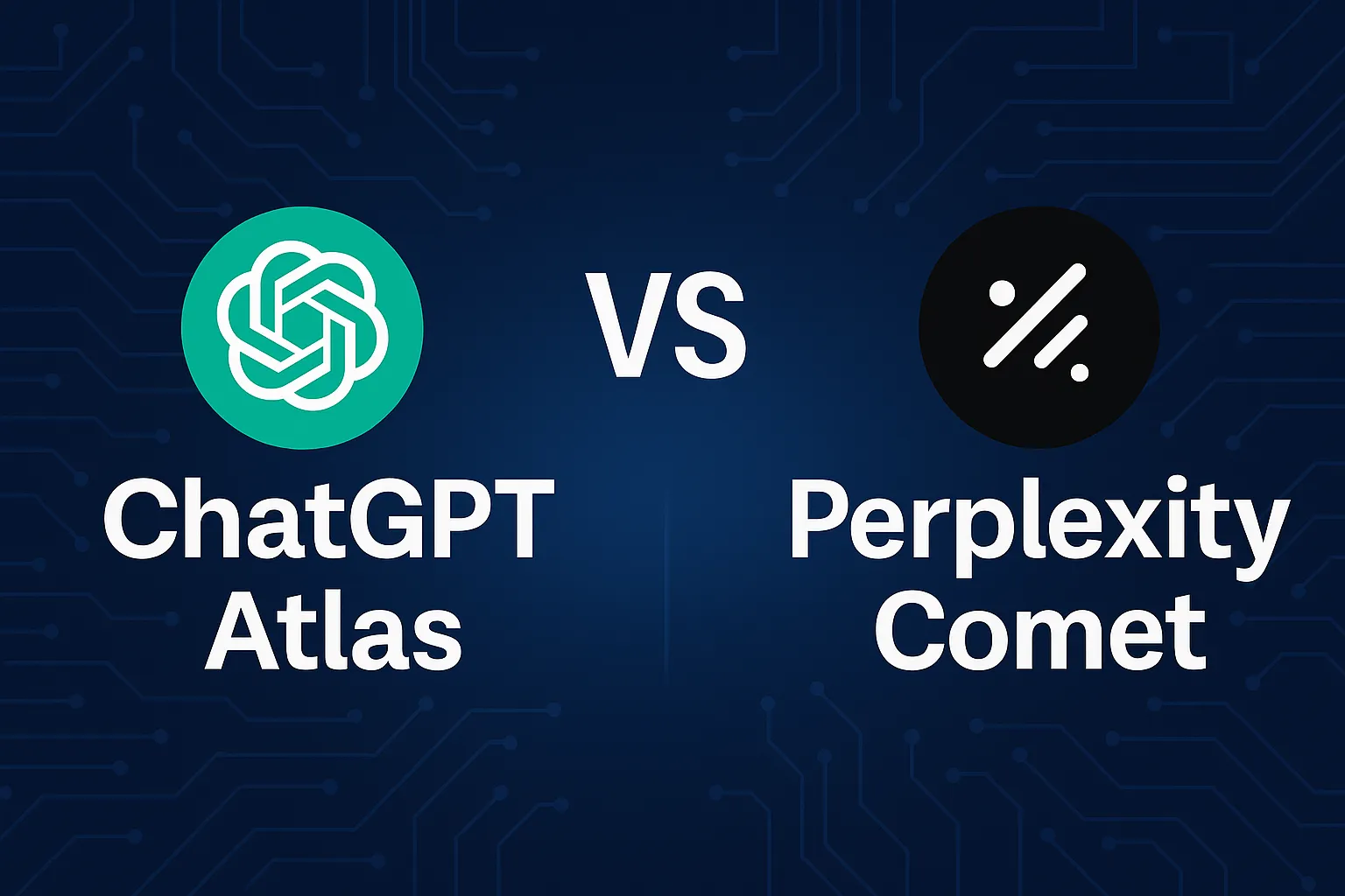 Comet browser vs Atlas browser AI agents comparison showing automated task execution and performance metrics