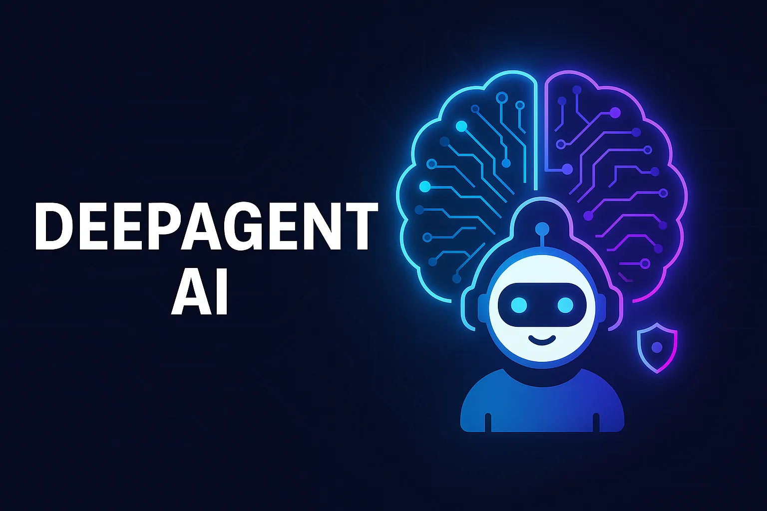 Deep Agents AI thumbnail showcasing autonomous AI concept