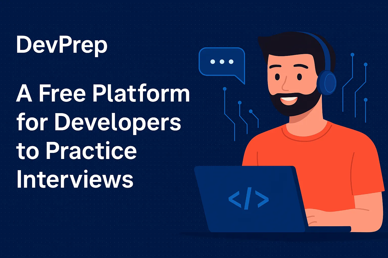 DevPrep free interview preparation platform thumbnail