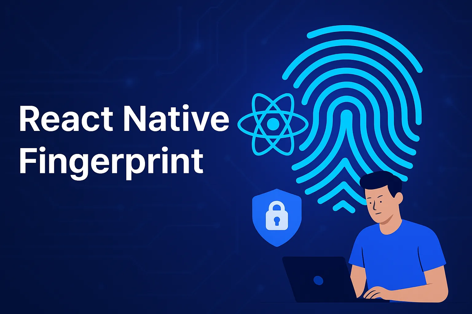 React Native fingerprint authentication implementation guide with biometric security