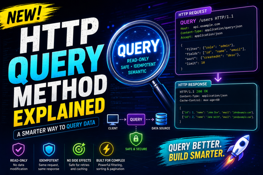 The New HTTP QUERY Method: What RFC 10008 Actually Changes